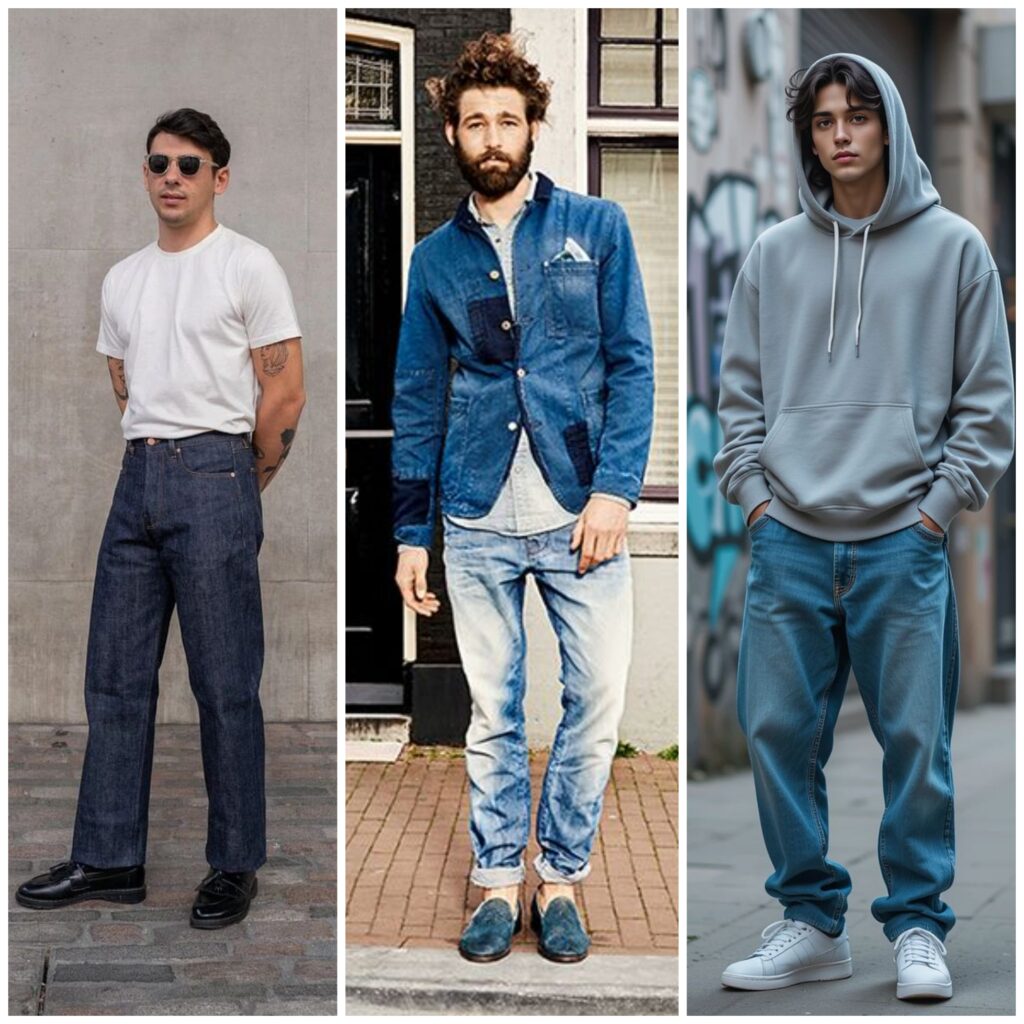 Moderne Mannen Jeans