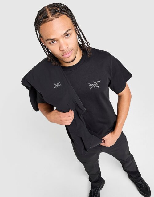 Arc'teryx Kragg Small Logo T-Shirt - Zwart- Heren, Zwart