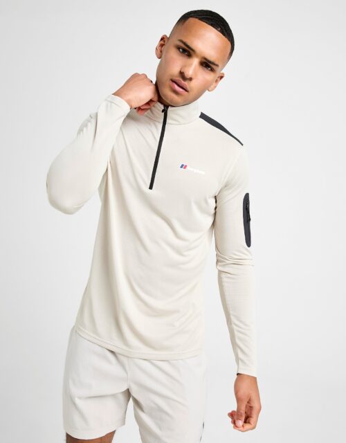 Berghaus Explorer Long Sleeve Top - Bruin- Heren, Bruin