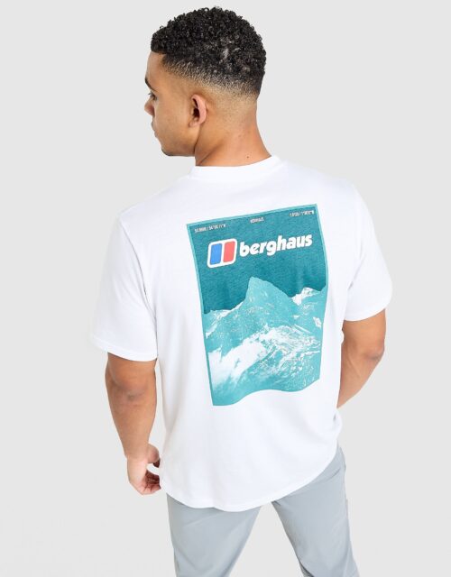 Berghaus Threshold Peak T-Shirt - Wit- Heren, Wit
