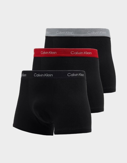 Calvin Klein Underwear 3-Pack Icon Relaxed Trunks - Zwart- Heren, Zwart