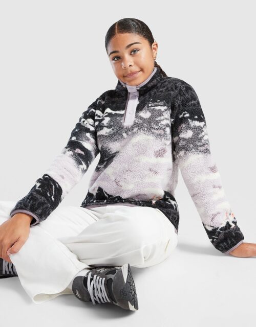 Columbia Girls' Helvetia Fleece Junior - Zwart, Zwart