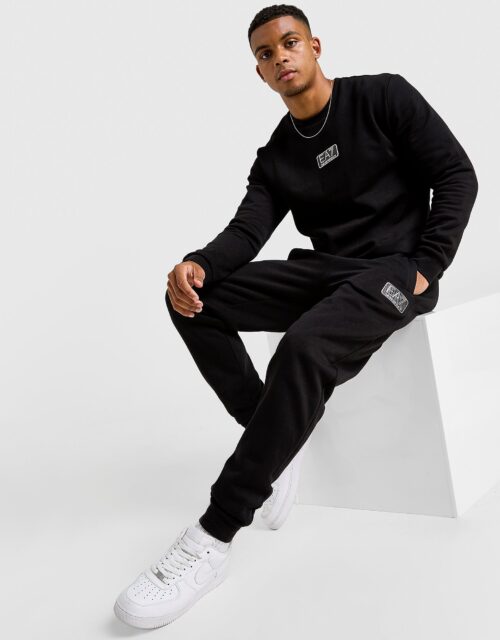 EA7 Emporio Armani Carbon Joggers - Zwart- Heren, Zwart