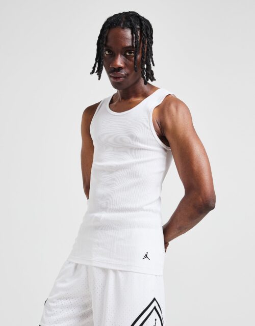 Jordan 2 Pack Flight Tank Tops - Wit- Heren, Wit