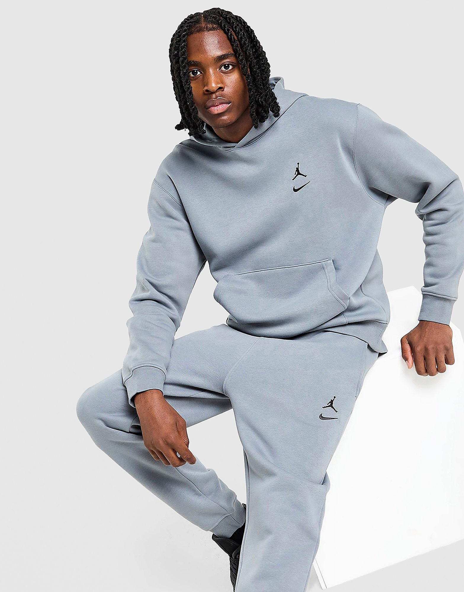 Jordan Swoosh Joggers - Grijs- Heren, Grijs Jordan Swoosh Joggers - Grijs- Heren, Grijs
