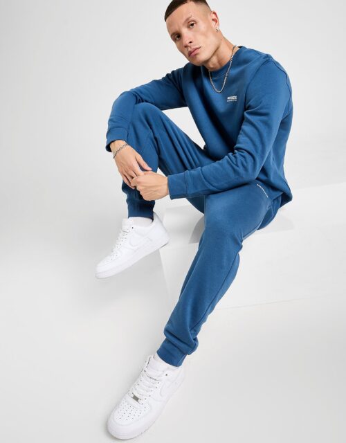 McKenzie Essential Crew Tracksuit - Blauw- Heren, Blauw