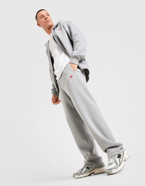 New Balance Core Open Hem Joggers - Grijs- Heren, Grijs