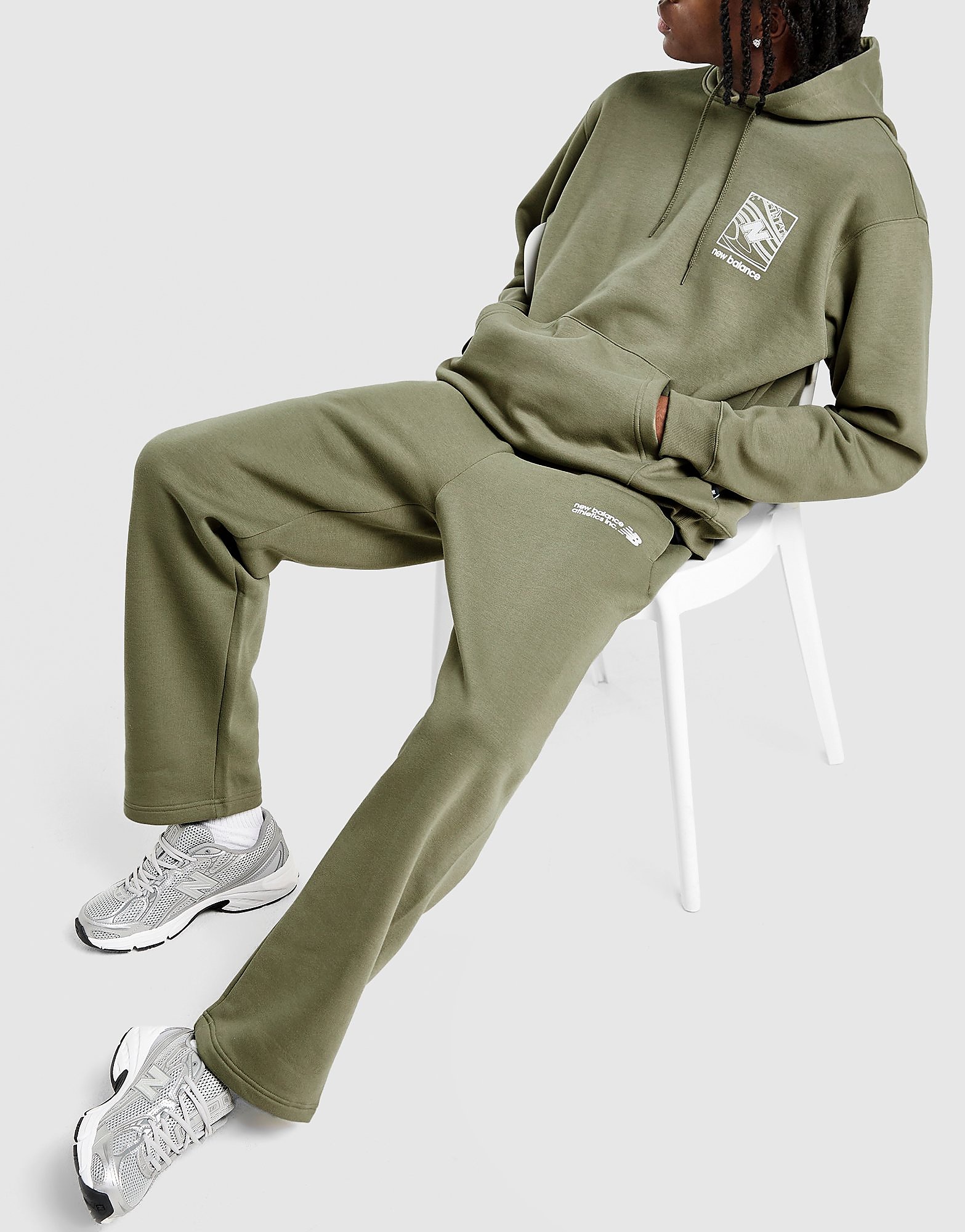 New Balance Core Open Hem Joggers - Groen- Heren, Groen New Balance Core Open Hem Joggers - Groen- Heren, Groen