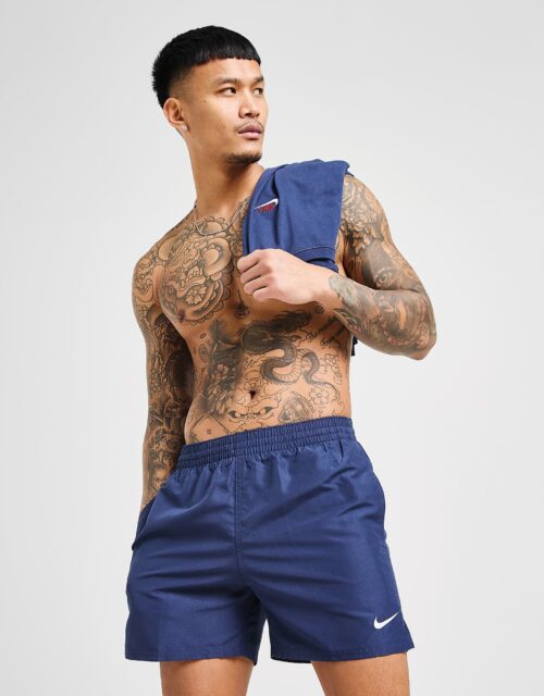 Nike Core 5'' Swim Shorts - Blauw- Heren, Blauw
