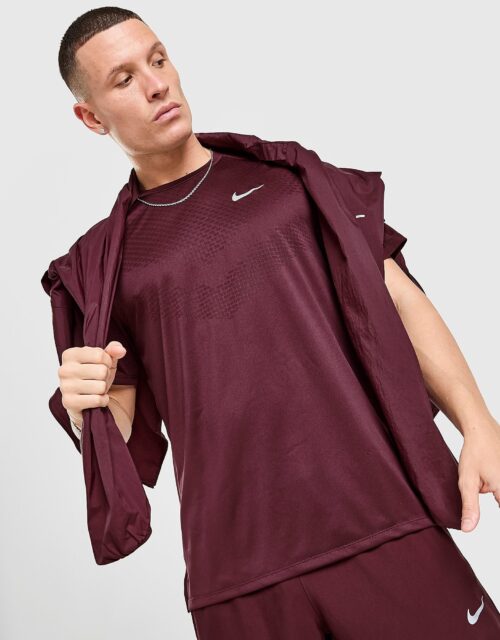 Nike Dri-FIT ADV hardlooptop met korte mouwen voor heren Stride - Rood- Heren, Rood
