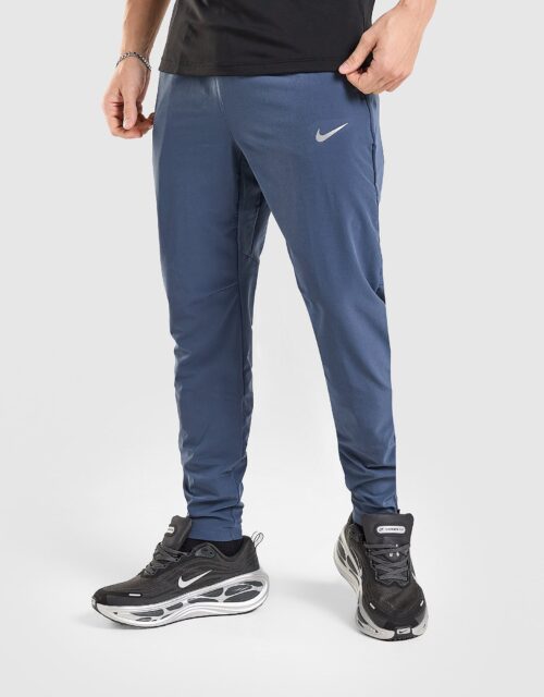 Nike Dri-FIT geweven hardloopbroek voor heren Stride - Blauw- Heren, Blauw