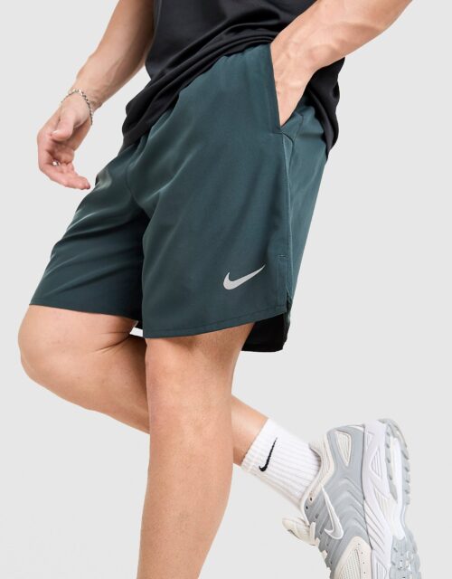 Nike Dri-FIT hardloopshorts met binnenbroek voor heren (18 cm) Challenger - Groen- Heren, Groen
