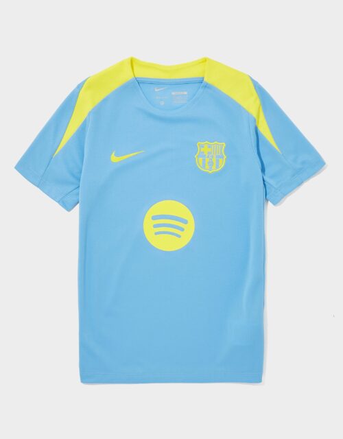 Nike Dri-FIT voetbaltop met korte mouwen voor kids FC Barcelona Strike Fourth - Blauw - Kind, Blauw