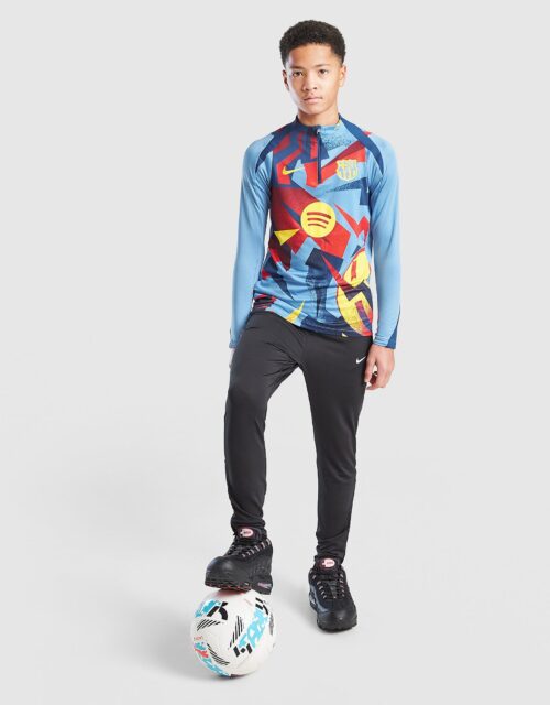 Nike Dri-FIT voetbalwarming-uptop voor kids FC Barcelona Strike Fourth - Blauw - Kind, Blauw