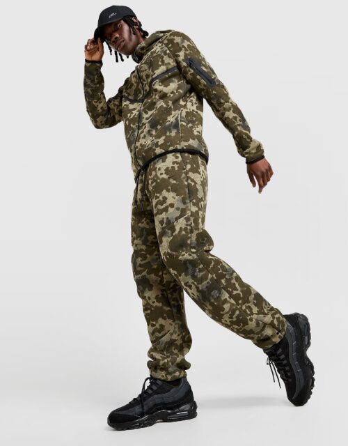 Nike Joggingbroek van fleece voor heren Tech - Bruin- Heren, Bruin