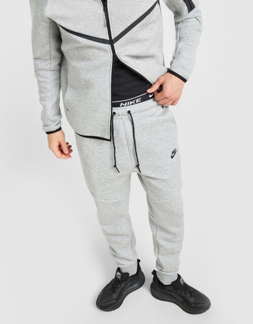 Nike Joggingbroek van fleece voor heren Tech - Grijs- Heren, Grijs