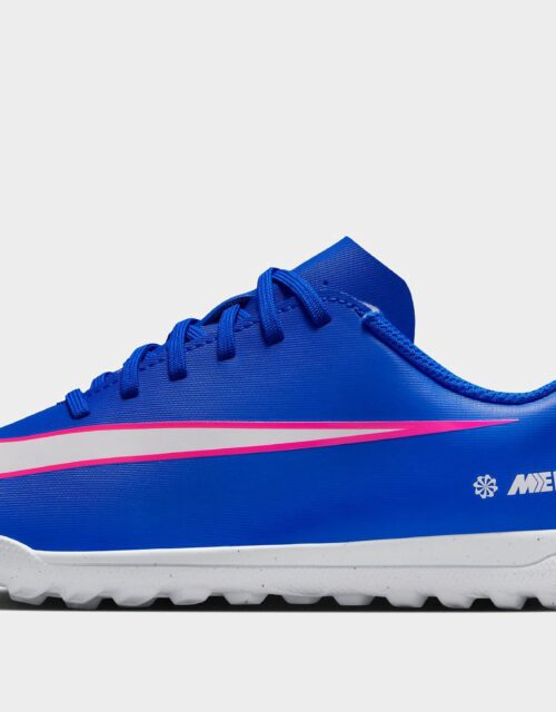 Nike Low-top voetbalschoenen voor kleuters/kids (turf) Jr. Mercurial Vapor 16 Club - Blauw, Blauw