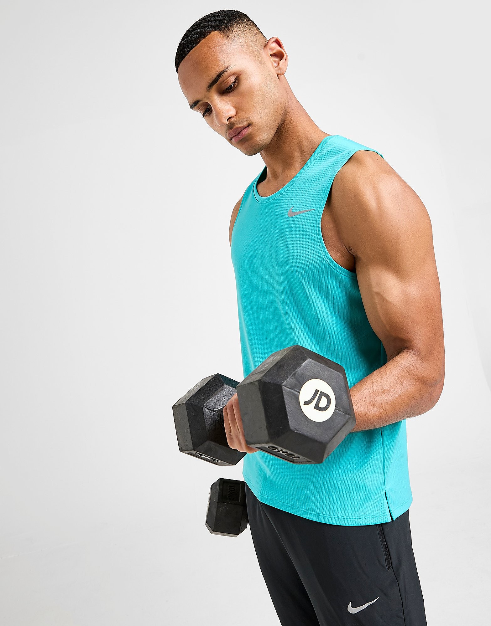 Nike Miler Vest - Blauw- Heren, Blauw Nike Miler Vest - Blauw- Heren, Blauw