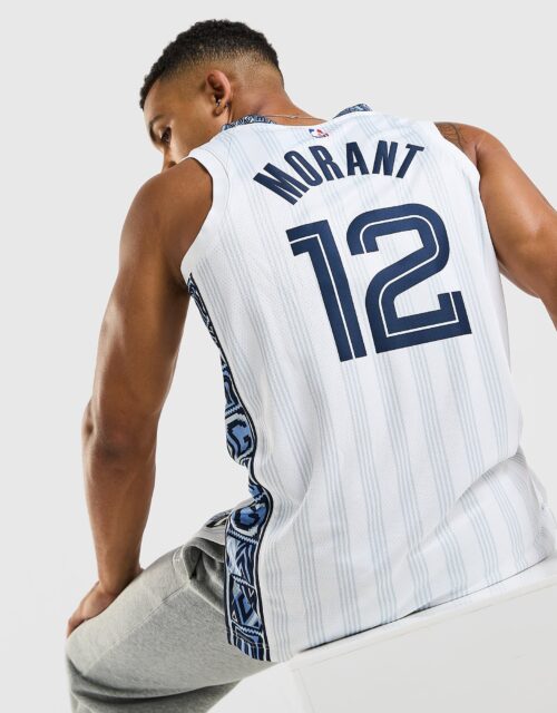 Nike Swingman NBA-jersey voor heren Ja Morant Memphis Grizzlies City Edition - Wit- Heren, Wit