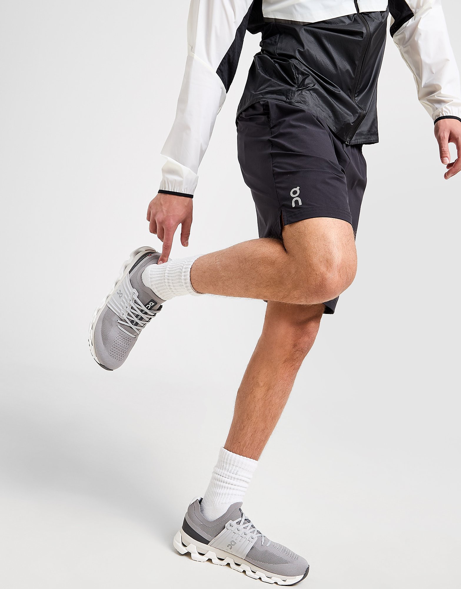 On Running Core 7" Shorts - Zwart- Heren, Zwart On Running Core 7" Shorts - Zwart- Heren, Zwart