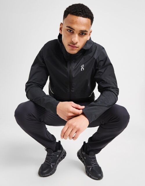 On Running Core Hooded Jacket - Zwart- Heren, Zwart