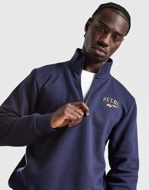 Reebok State 1/4 Zip Track Top - Blauw- Heren, Blauw