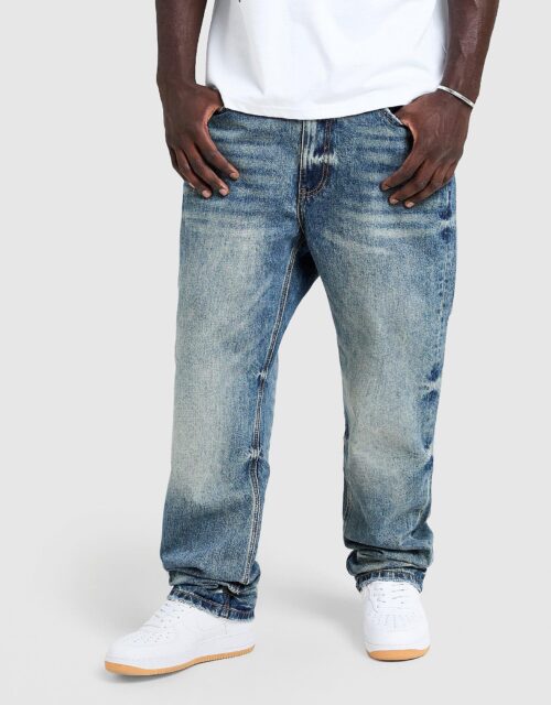 Supply & Demand Core Relaxed Jeans - Blauw- Heren, Blauw