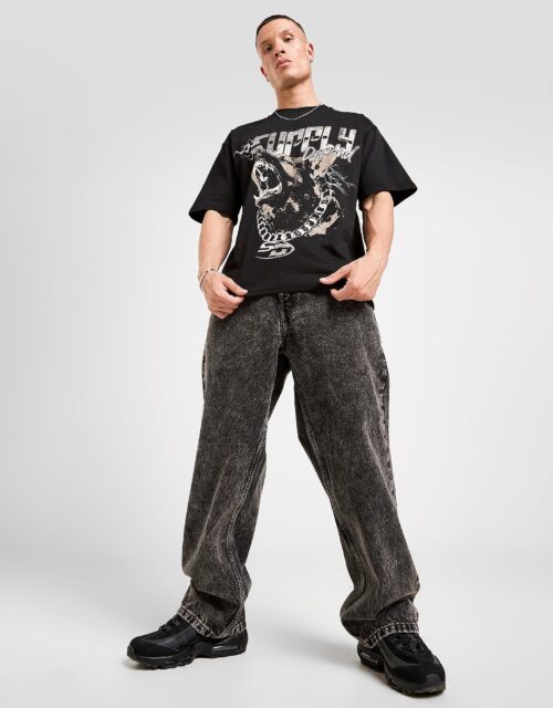 Supply & Demand Fast Life T-Shirt - Zwart- Heren, Zwart