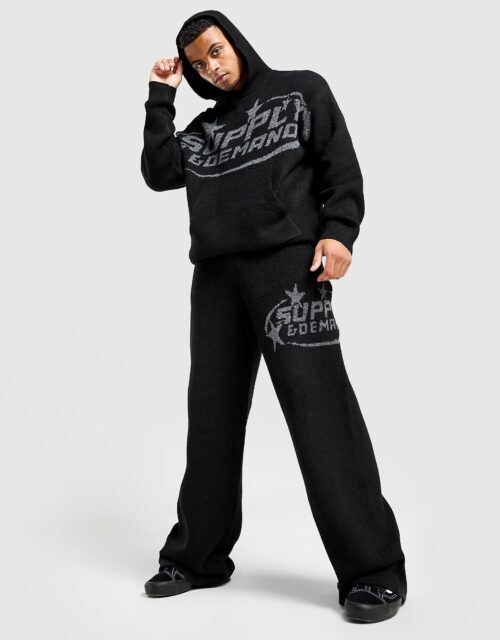 Supply & Demand Fragment Knit Joggers - Zwart- Heren, Zwart