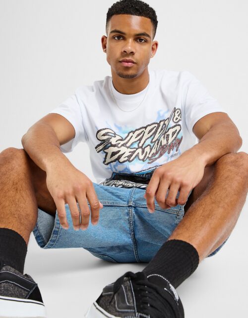 Supply & Demand Nasty T-Shirt - Wit- Heren, Wit