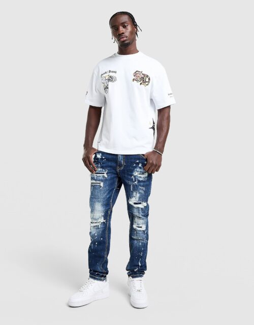 Supply & Demand Onni Jeans - Blauw- Heren, Blauw