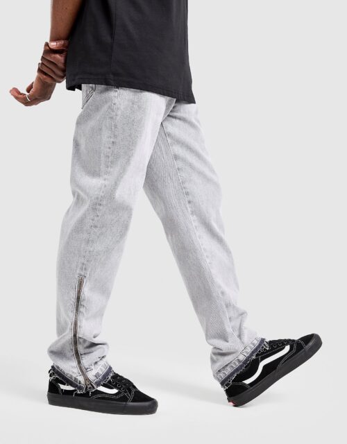 Supply & Demand Zipper Jeans - Grijs- Heren, Grijs