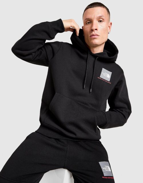 The North Face Fine Box Hoodie - Zwart- Heren, Zwart