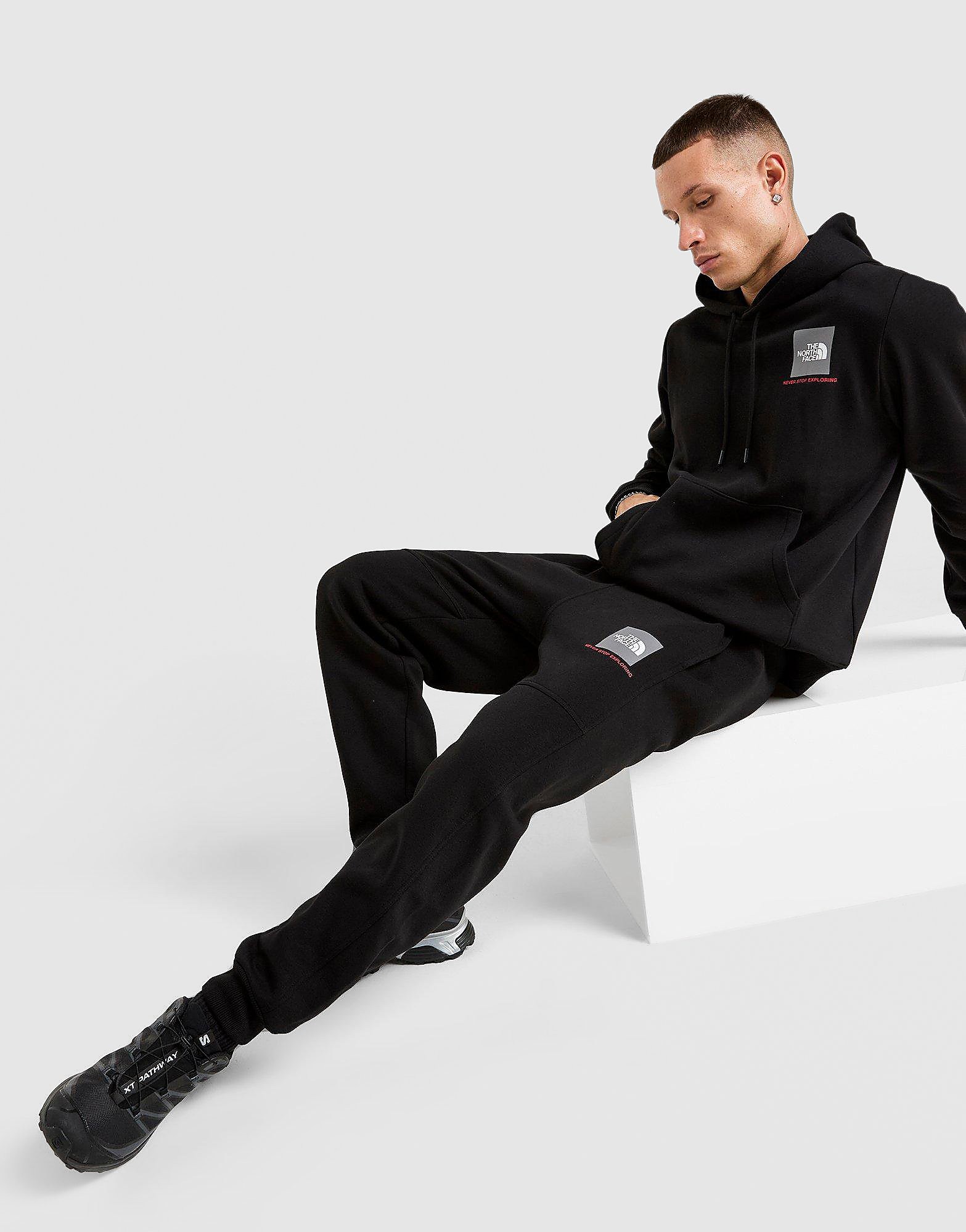 The North Face Fine Box Logo Joggers - Zwart- Heren, Zwart The North Face Fine Box Logo Joggers - Zwart- Heren, Zwart