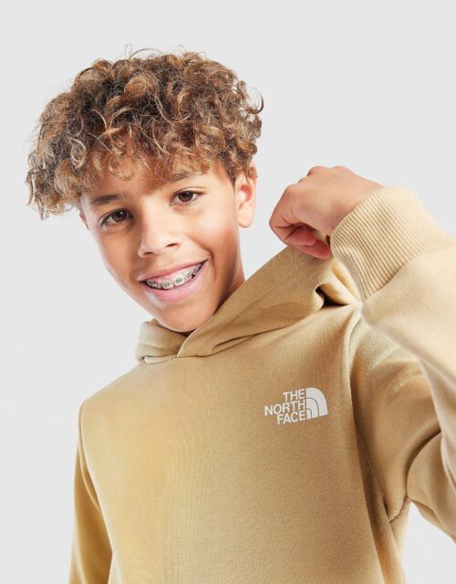 The North Face Simple Dome Hoodie Junior - Bruin - Kind, Bruin