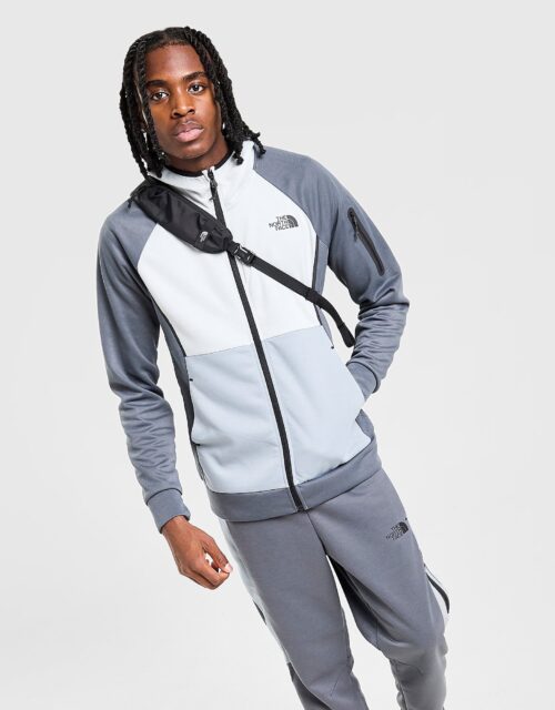 The North Face Tek Full Zip Hoodie - Grijs- Heren, Grijs