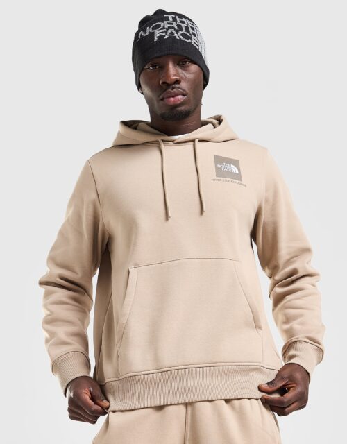 The North Face The North Face Fine Box Hoodie Heren - Beige- Heren, Beige