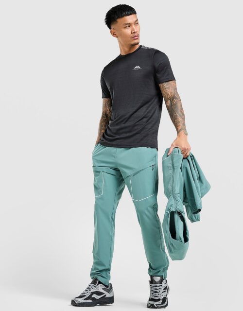 Trailberg Zion Woven Track Pants - Groen- Heren, Groen