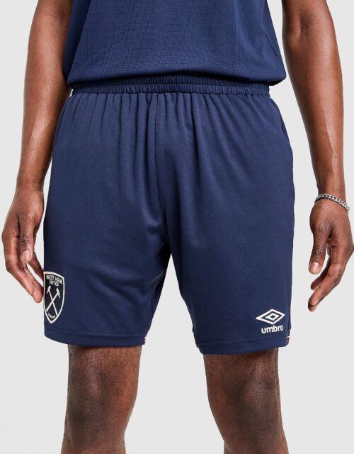 Umbro West Ham United FC 2025/26 Away Shorts - Blauw- Heren, Blauw