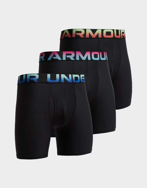 Under Armour 3-Pack Boxers - Zwart- Heren, Zwart