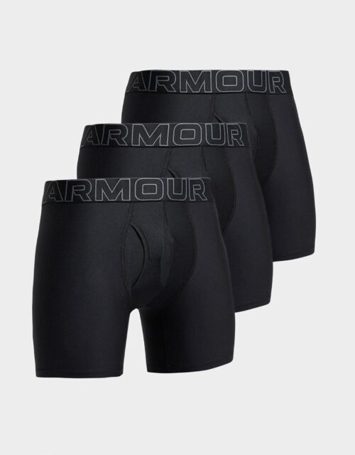 Under Armour 3-Pack Boxers - Zwart- Heren, Zwart