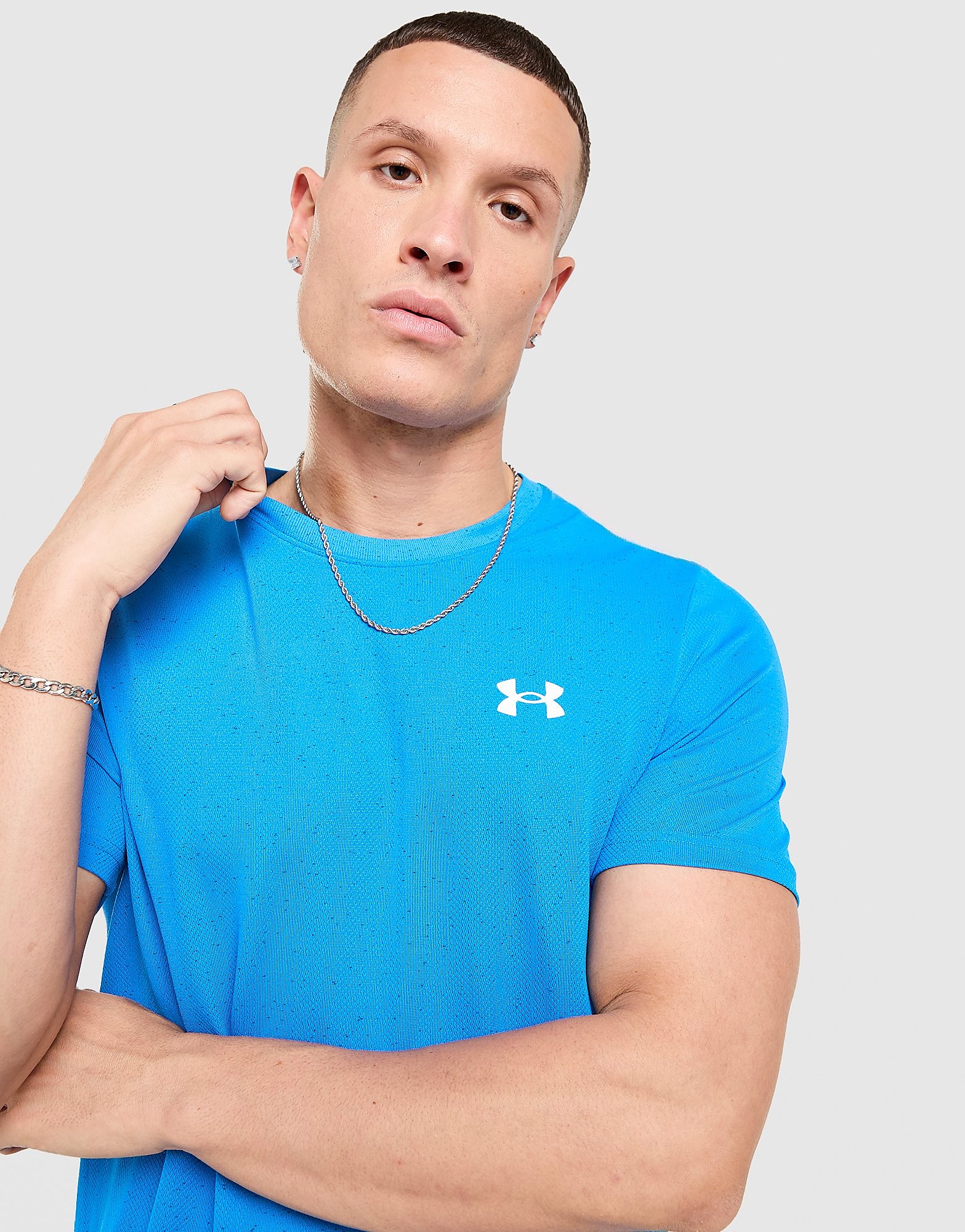 Under Armour Vanish Seamless T-Shirt - Blauw- Heren, Blauw Under Armour Vanish Seamless T-Shirt - Blauw- Heren, Blauw