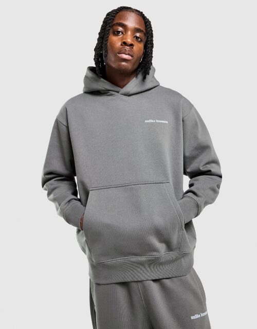 Unlike Humans Ridge Hoodie - Grijs- Heren, Grijs