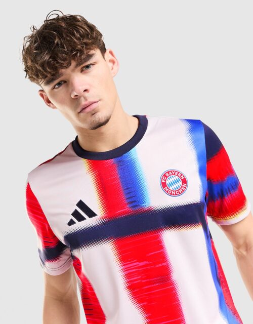 adidas FC Bayern Munich Pre Match Shirt - Blauw- Heren, Blauw
