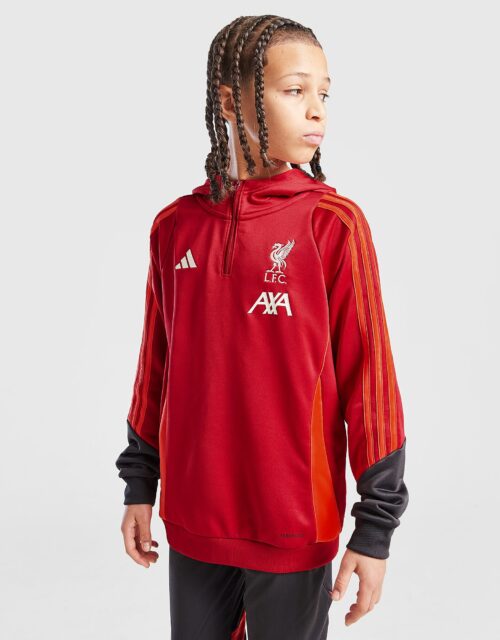 adidas Liverpool FC Tiro 25 Training Hoodie Junior - Rood - Kind, Rood