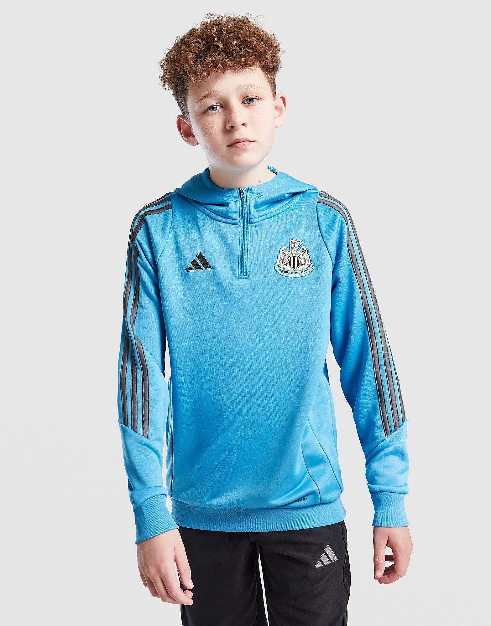 adidas Newcastle United FC Training Hoodie Junior - Blauw - Kind, Blauw adidas Newcastle United FC Training Hoodie Junior - Blauw - Kind, Blauw