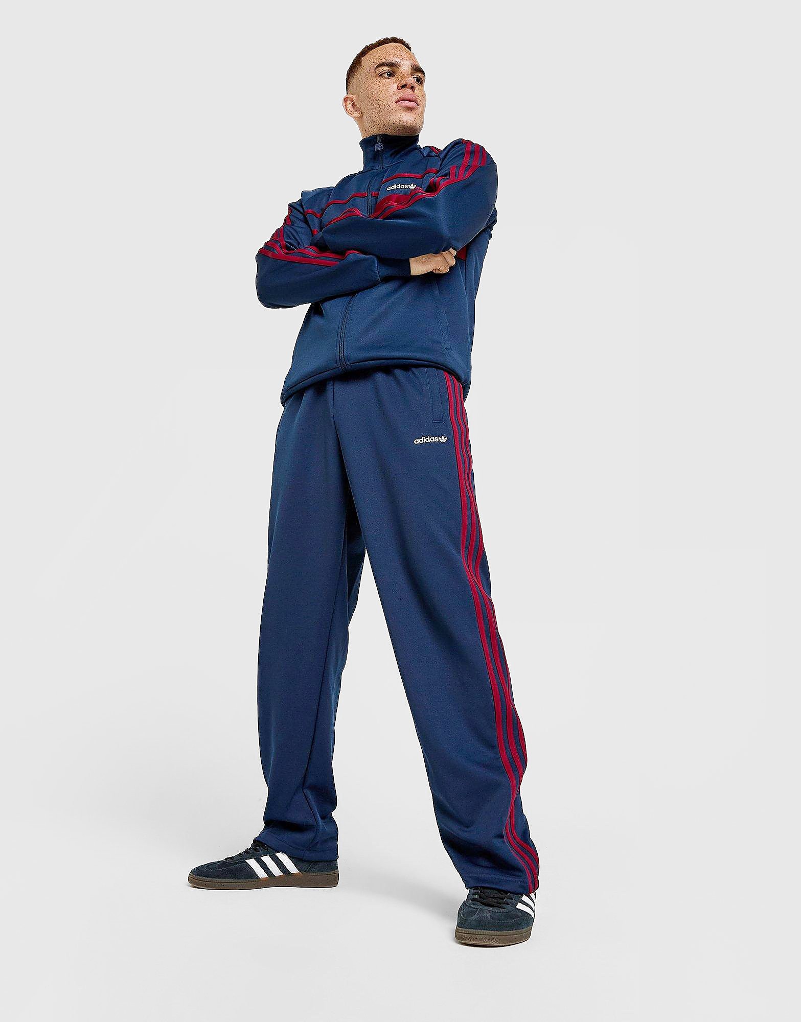adidas Originals First Track Pants - Blauw- Heren, Blauw adidas Originals First Track Pants - Blauw- Heren, Blauw