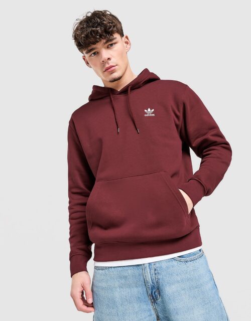 adidas Originals Trefoil Essential Hoodie - Rood- Heren, Rood