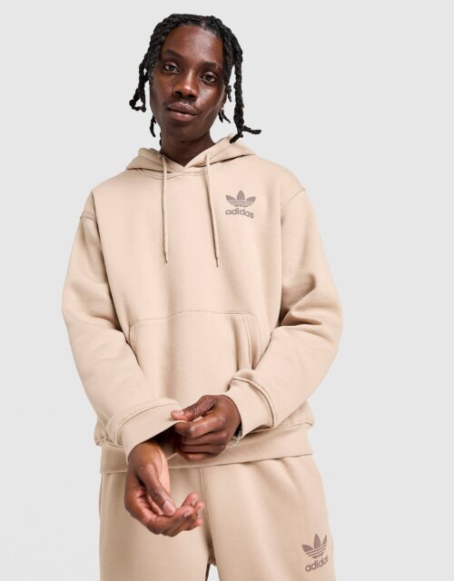 adidas Originals Trefoil Hoodie - Beige- Heren, Beige