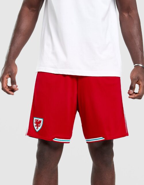 adidas Wales 2026 Home Shorts - Rood- Heren, Rood